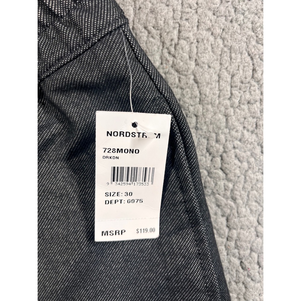 Zanerobe Sureshot Jogger Pants Mens 30 Dark Denim Indigo Elastic Waist 728MONO - Picture 3 of 10